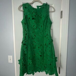 Endless Rose Vibrant Green Dress